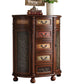 Industrial Distressed Wood Storage Cabinet 2 Doors Rectangle Accent Cabinet Clearhalo 'Cabinets & Chests' 'cabinets_chests' 'furn' 'furn_cabinets_chests' 'Furniture' 'Living Room Furniture' 7329206