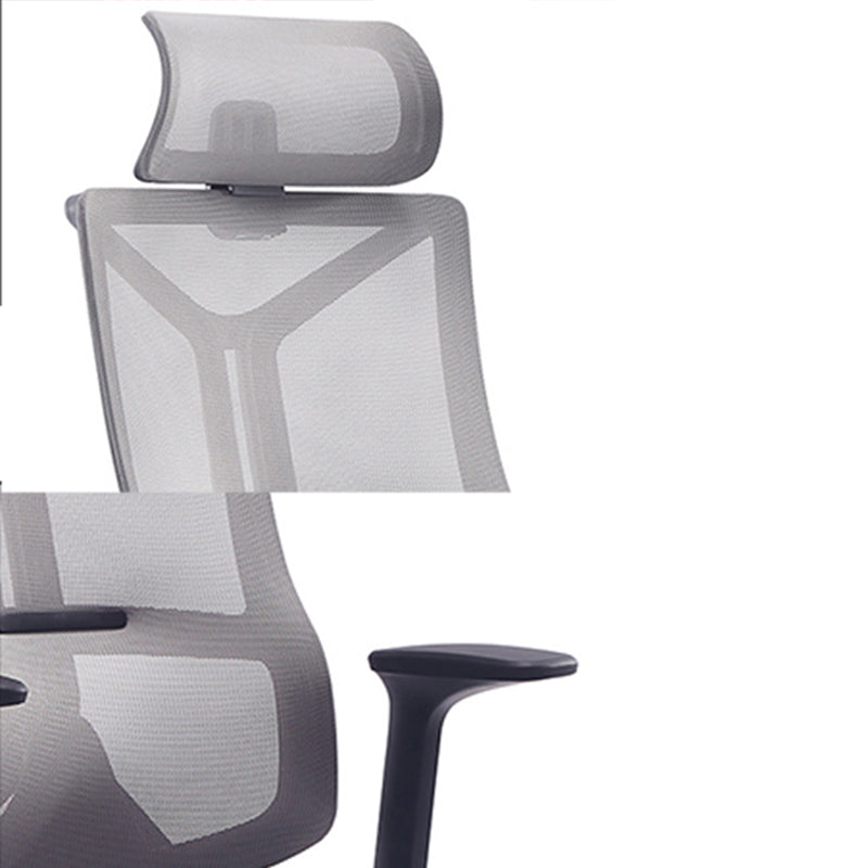 Sedia da scrivania a armi fisse moderna nessuna sedia ergonomica angosciante con ruote