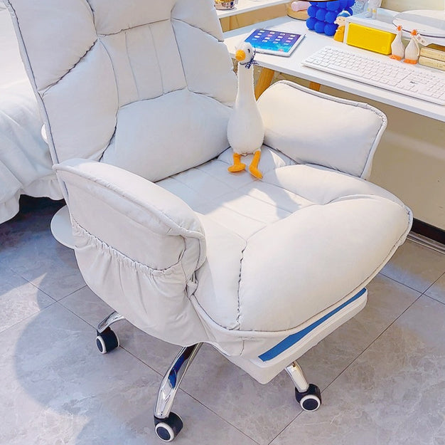 Sedia da ufficio moderna senza angoscia sedia girevole altezza del sedile regolabile con ruote