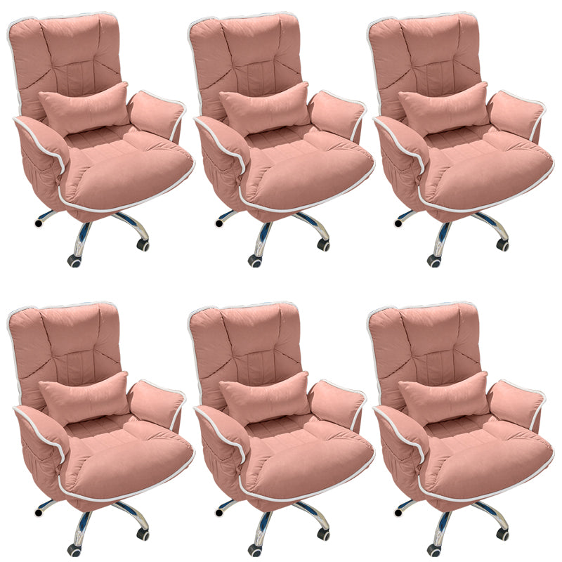 Sedia da ufficio moderna senza angoscia sedia girevole altezza del sedile regolabile con ruote