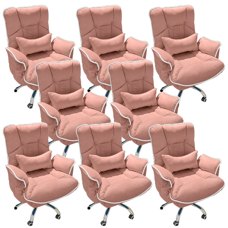 Sedia da ufficio moderna senza angoscia sedia girevole altezza del sedile regolabile con ruote