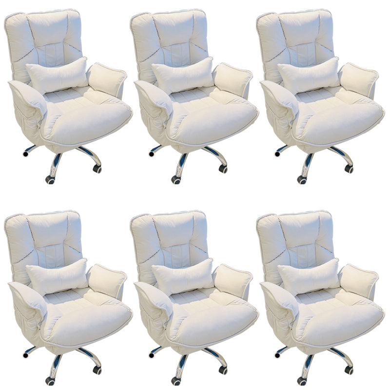 Sedia da ufficio moderna senza angoscia sedia girevole altezza del sedile regolabile con ruote