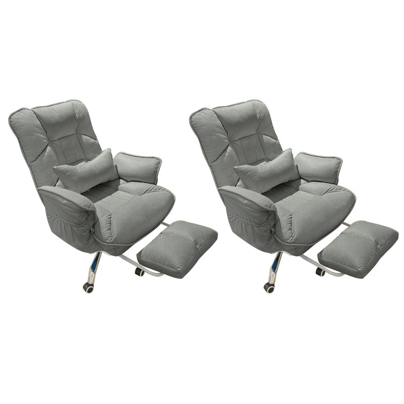 Sedia da ufficio moderna senza angoscia sedia girevole altezza del sedile regolabile con ruote