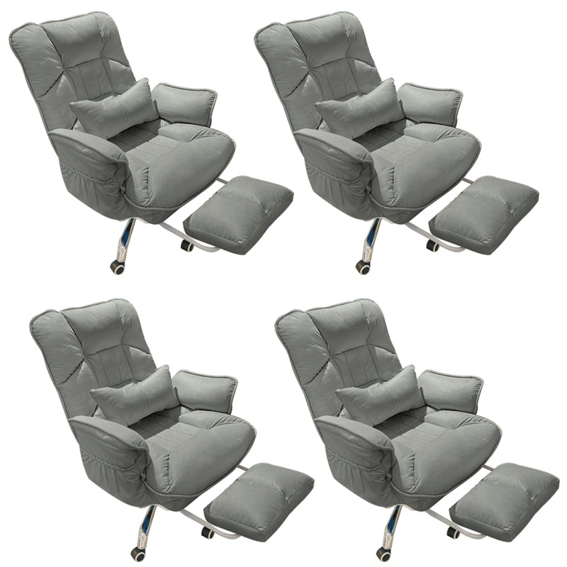 Sedia da ufficio moderna senza angoscia sedia girevole altezza del sedile regolabile con ruote