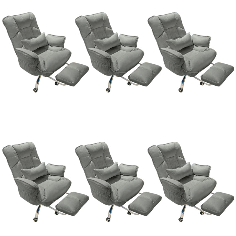 Sedia da ufficio moderna senza angoscia sedia girevole altezza del sedile regolabile con ruote