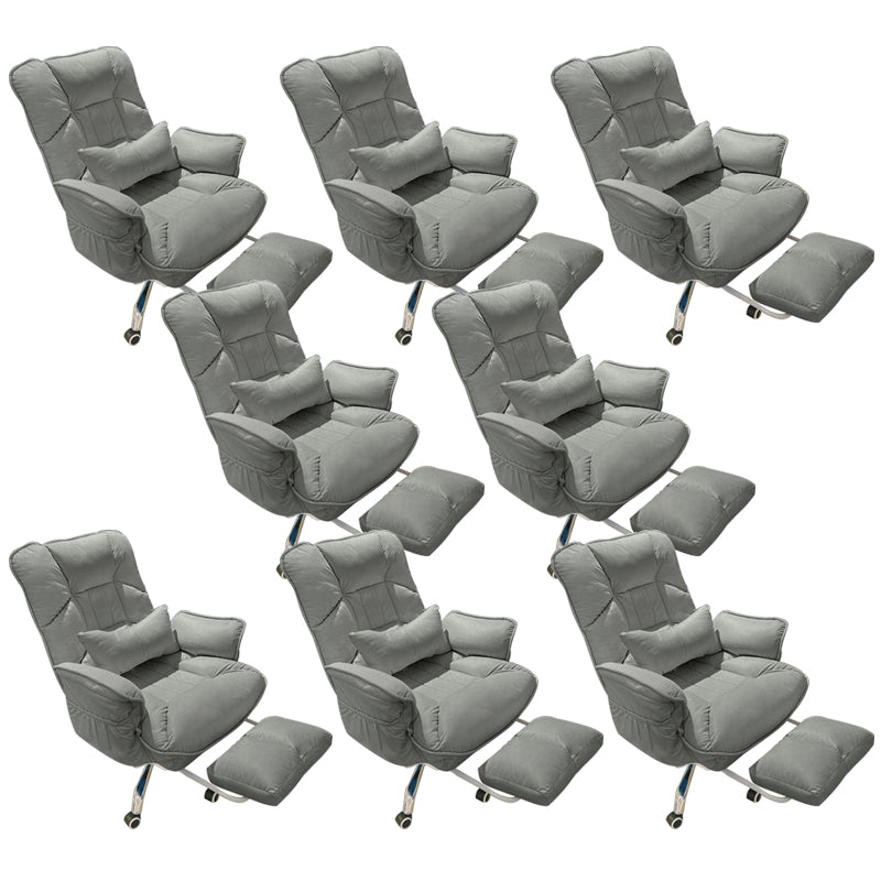 Sedia da ufficio moderna senza angoscia sedia girevole altezza del sedile regolabile con ruote