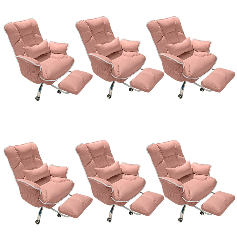 Sedia da ufficio moderna senza angoscia sedia girevole altezza del sedile regolabile con ruote