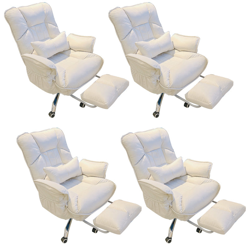 Sedia da ufficio moderna senza angoscia sedia girevole altezza del sedile regolabile con ruote