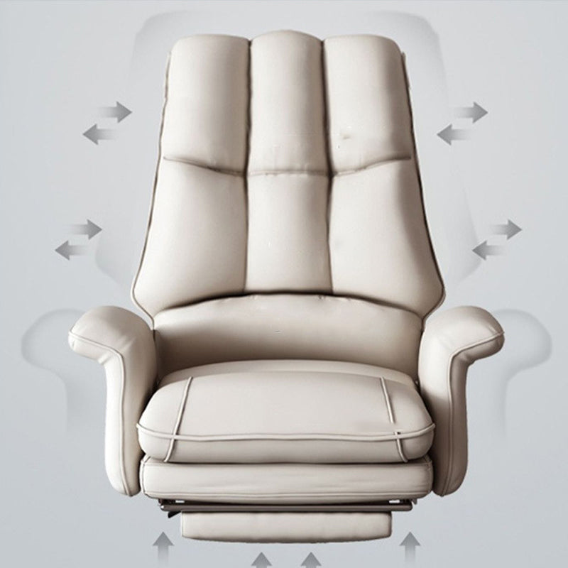 Silla ejecutiva de la silla ejecutiva ergonómica de cuero de cuero falso