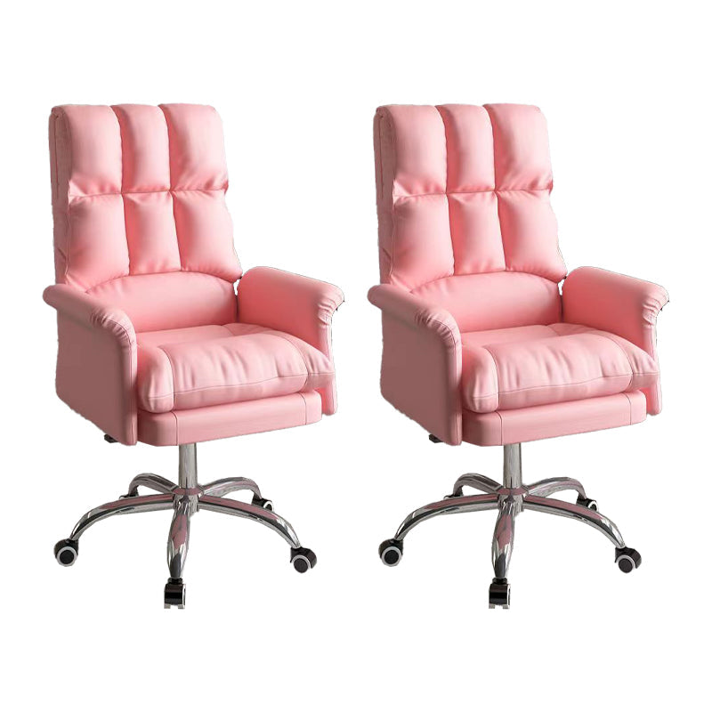 Silla ejecutiva de la silla ejecutiva ergonómica de cuero de cuero falso