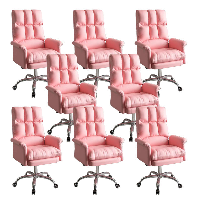 Silla ejecutiva de la silla ejecutiva ergonómica de cuero de cuero falso