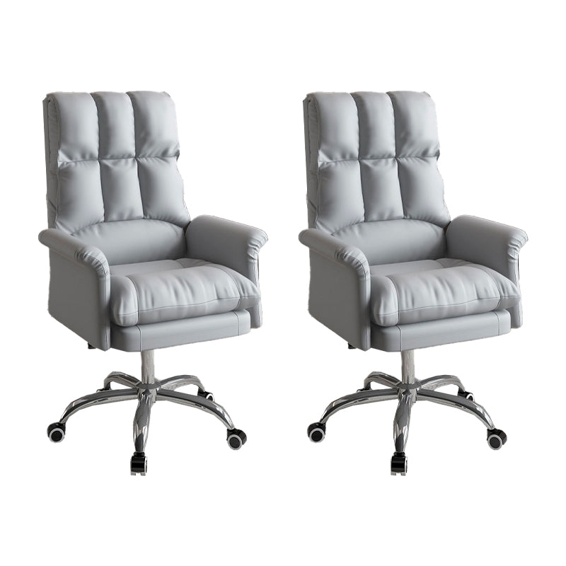 Silla ejecutiva de la silla ejecutiva ergonómica de cuero de cuero falso