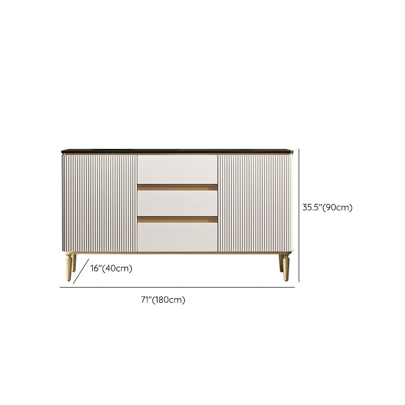 Glam a 2 porte sideboard buffet stand mobili inclusi per soggiorno