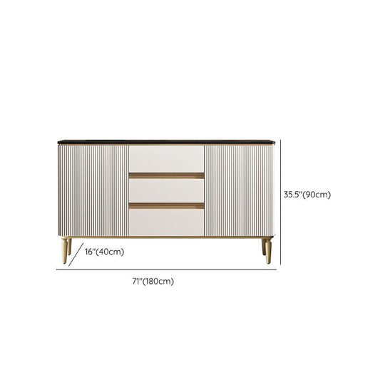 Glam a 2 porte sideboard buffet stand mobili inclusi per soggiorno