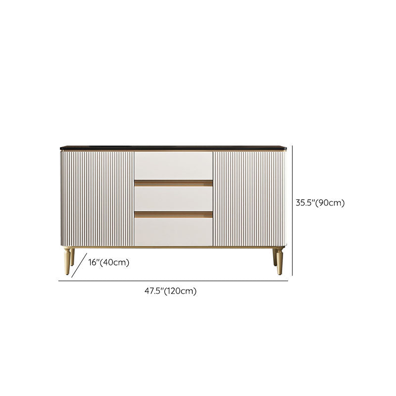 Glam a 2 porte sideboard buffet stand mobili inclusi per soggiorno