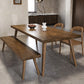 Modern 4 Legs Dining Room Solid Wood Dining Table for Dining Room Clearhalo 'Dining Tables & Seating' 'Dining Tables' 'dining_table' 'furn' 'furn_dining_table' 'Furniture' 'Kitchen & Dining Furniture' 7331878