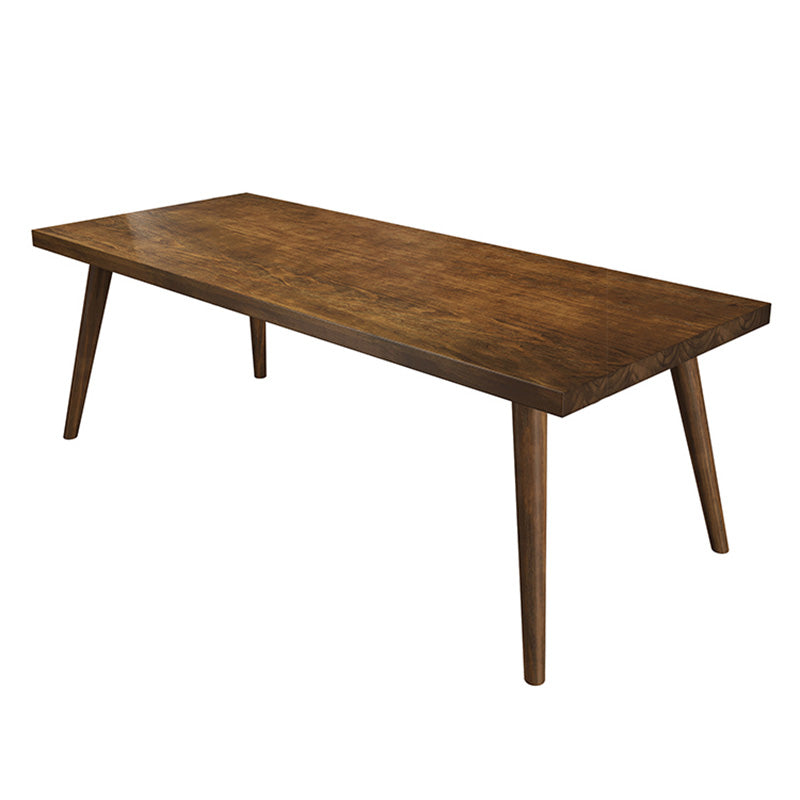 Modern 4 Legs Dining Room Solid Wood Dining Table for Dining Room Clearhalo 'Dining Tables & Seating' 'Dining Tables' 'dining_table' 'furn' 'furn_dining_table' 'Furniture' 'Kitchen & Dining Furniture' 7331881