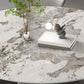 Grey Base Dining Site Table Contemporary Round Dining Room Table Clearhalo 'Dining Tables & Seating' 'Dining Tables' 'dining_table' 'furn' 'furn_dining_table' 'Furniture' 'Kitchen & Dining Furniture' 7331921