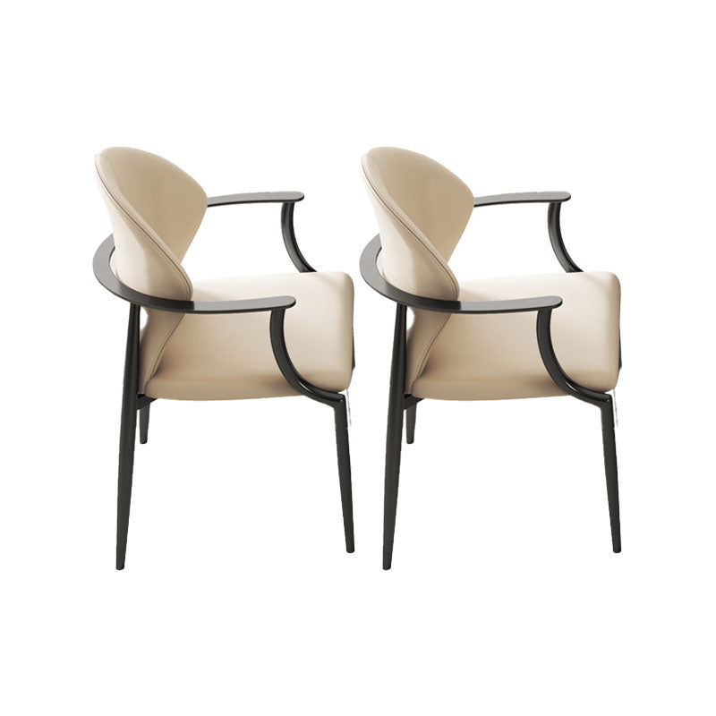 Polsterer Armstuhl Glamstil Metall Esszimmer für Esszimmer