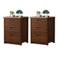 Modern Drawer Storage Accent Table Nightstand Antique Finish Nightstand Brown 2 Piece Set Clearhalo 'Bedroom Furniture' 'furn' 'furn_night_stand' 'Furniture' 'night_stand' 'Nightstands' 7332115