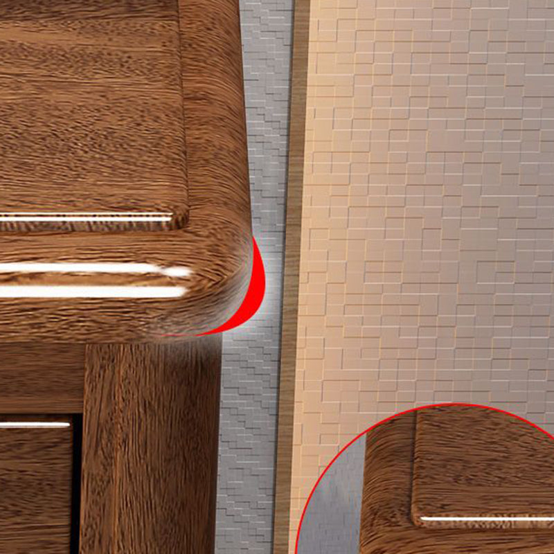 Modern Drawer Storage Accent Table Nightstand Antique Finish Nightstand Clearhalo 'Bedroom Furniture' 'furn' 'furn_night_stand' 'Furniture' 'night_stand' 'Nightstands' 7332125