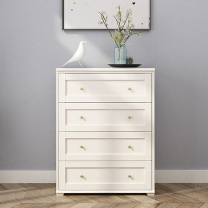 Modern Horizontal Double Dresser Birch Wood Storage Dresser for Bedroom 31"L x 18"W x 39"H 4