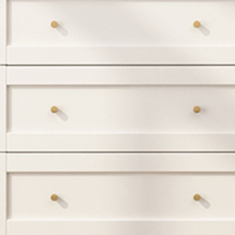 Moderna tocador doble horizontal tocador de almacenamiento de madera de abedul para dormitorio