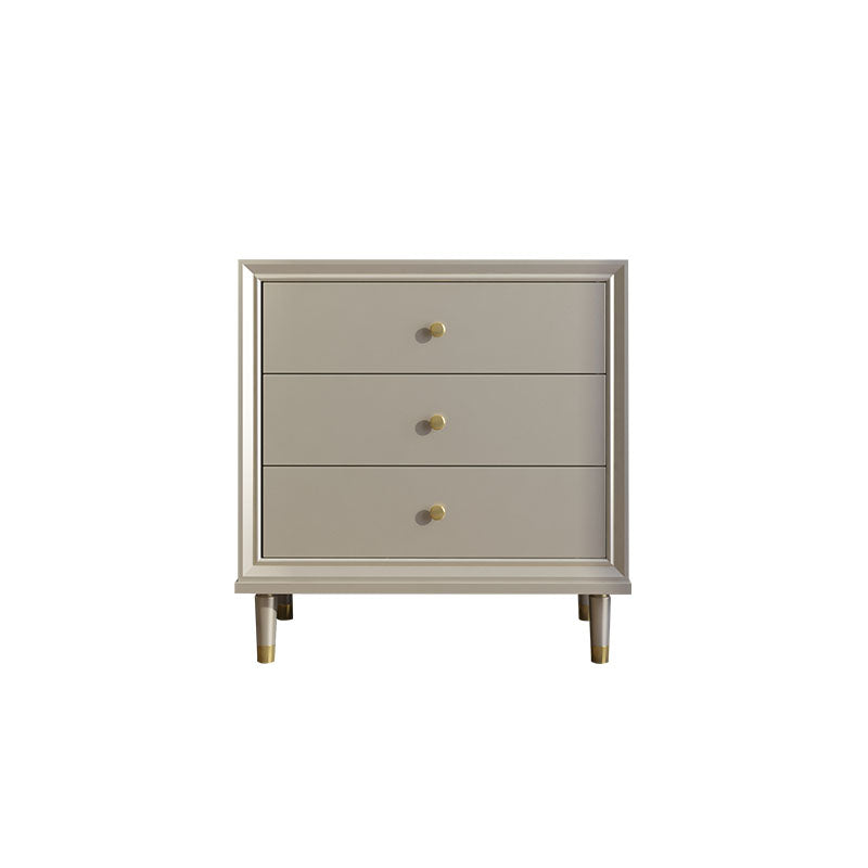 Comportador doble horizontal horizontal tocador de almacenamiento de madera de cerezo para dormitorio