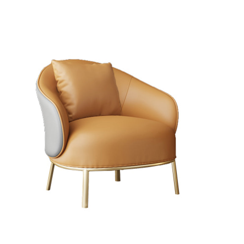 Solid Wood Lounge Chair Water Resistant Side Chair with Metal Legs Clearhalo 'Accent Chairs' 'accent_chairs' 'Chairs & Seating' 'furn' 'furn_accent_chairs' 'Furniture' 'Living Room Furniture' 7332523