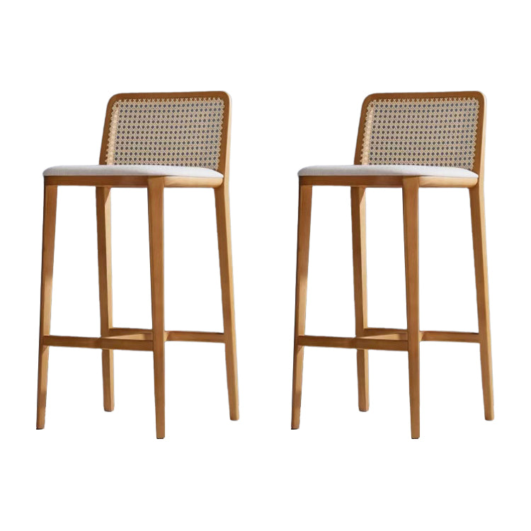 Industrial Style Counter Chair Wood Footrest Counter Stool for Bristol