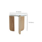 Round Terrazzo Coffee Table Minimalist Wooden 3 Legs Cocktail Table Clearhalo 'Coffee & Accent Tables' 'Coffee Tables' 'coffee_tables' 'furn' 'furn_coffee_tables' 'Furniture' 'Living Room Furniture' 7333534