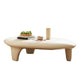 3 Legs Irregular Coffee Table Modern 11.8-In High 1 Single Cocktail Table Clearhalo 'Coffee & Accent Tables' 'Coffee Tables' 'coffee_tables' 'furn' 'furn_coffee_tables' 'Furniture' 'Living Room Furniture' 7333557