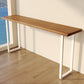 Juego de mesa de bar rectangular moderno, mesa de bar y taburetes de madera maciza de 1/4 Uds.