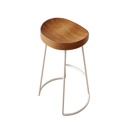Juego de mesa de bar rectangular moderno, mesa de bar y taburetes de madera maciza de 1/4 Uds.