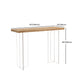Double Pedestal Bar Table Set 1/3 Pcs Stone Top Bar Table and Solid Wood Stools Clearhalo 'Bar Furniture' 'furn' 'furn_home_bar_bar_sets' 'Furniture' 'Home Bars & Bar Sets' 'home_bar_bar_sets' 'Kitchen & Dining Furniture' 7333629