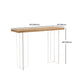 Double Pedestal Bar Table Set 1/3 Pcs Stone Top Bar Table and Solid Wood Stools Clearhalo 'Bar Furniture' 'furn' 'furn_home_bar_bar_sets' 'Furniture' 'Home Bars & Bar Sets' 'home_bar_bar_sets' 'Kitchen & Dining Furniture' 7333630
