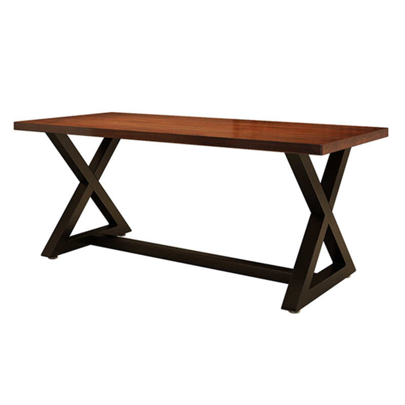 Set di tavoli da pranzo industriale 1/2/5 pezzi con mobili da cucina a base di metallo