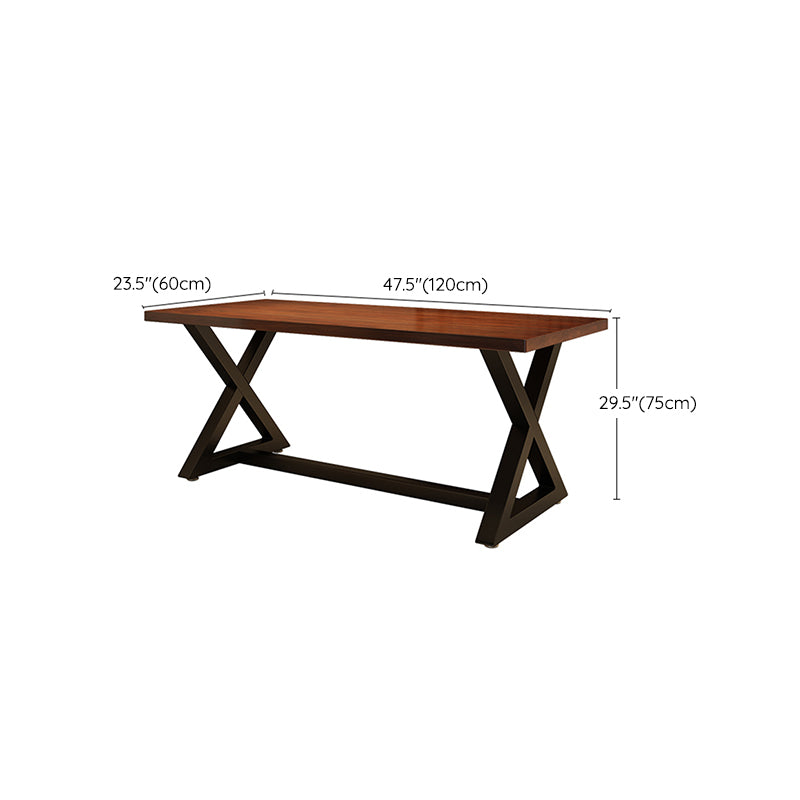 Set di tavoli da pranzo industriale 1/2/5 pezzi con mobili da cucina a base di metallo