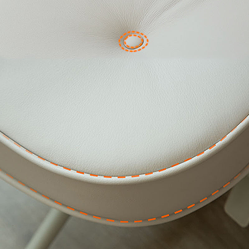 Moderne bureaustoelgevoelde armen verstelbare stoelhoogte stoel met wielen