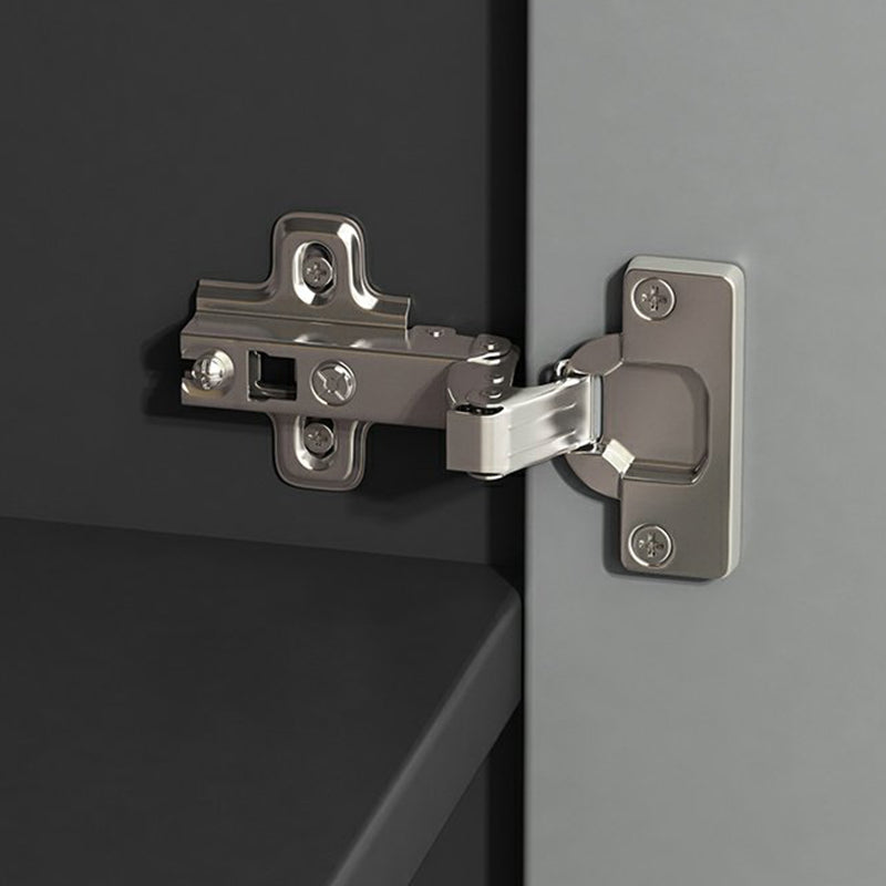 Server da pranzo in stile moderno grigio colore ingegnerizzato in legno con 1 cassetto