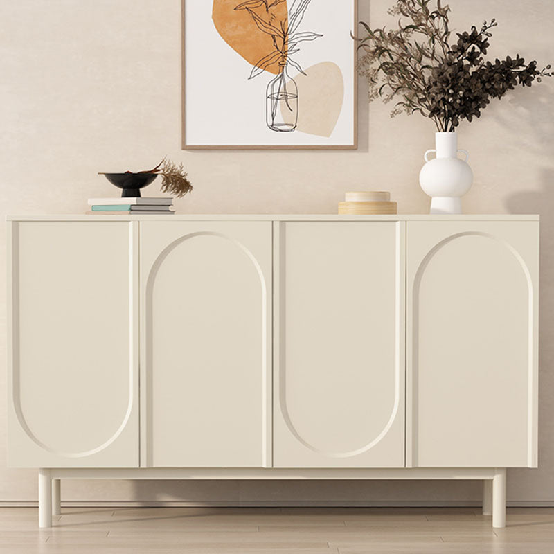 Contemporary Sideboard Stone Storage Sideboard Buffet with Doors for Dining Room https: res.litfad.com site img item 2023 01 25 7335503 1200x1200.jpg Manufactured Wood Clearhalo 'buffet_sideboard' 'Buffets & Sideboards' 'furn' 'furn_buffet_sideboard' 'Furniture' 'Kitchen & Dining Furniture' 7335503
