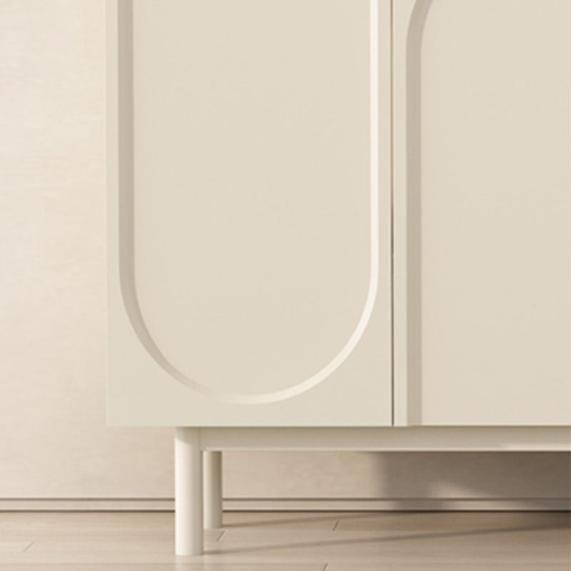 Contemporary Sideboard Stone Storage Sideboard Buffet with Doors for Dining Room Clearhalo 'buffet_sideboard' 'Buffets & Sideboards' 'furn' 'furn_buffet_sideboard' 'Furniture' 'Kitchen & Dining Furniture' 7335505