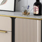 Modernism Sideboard 2 Drawers Server Cabinet with Storage for Dining Room Clearhalo 'buffet_sideboard' 'Buffets & Sideboards' 'furn' 'furn_buffet_sideboard' 'Furniture' 'Kitchen & Dining Furniture' 7335525
