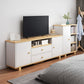 Wooden TV Media Console Scandinavian TV Stand Console for Living Room Clearhalo 'furn' 'furn_tv_stands_entertainment_centers' 'Furniture' 'Living Room Furniture' 'TV Stands & Entertainment Centers' 'TV Stands & Media Storage Furniture' 'tv_stands_entertainment_centers' 7335899