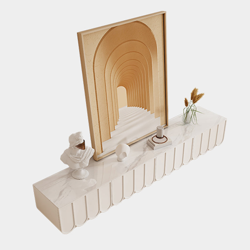 Contemporary Media Console Wood Media Console TV Stand with Drawers Stone Clearhalo 'furn' 'furn_tv_stands_entertainment_centers' 'Furniture' 'Living Room Furniture' 'TV Stands & Entertainment Centers' 'TV Stands & Media Storage Furniture' 'tv_stands_entertainment_centers' 7335919