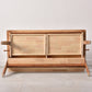 Modern Rubber Wood Office Desk Home Parsons Base Writing Desk