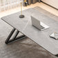 Modern Style Steel Base Office Desk Rectangular Home Writing Desk Clearhalo 'furn' 'furn_office_desk' 'Furniture' 'Office Desks' 'Office Furniture' 'office_desk' 7336032