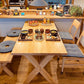 Trestle Base Dining Room Table Wood Dining Table for Dining Room Clearhalo 'Dining Tables & Seating' 'Dining Tables' 'dining_table' 'furn' 'furn_dining_table' 'Furniture' 'Kitchen & Dining Furniture' 7336664