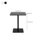 Pedestal Dining Room Table Square Dining Table for Dining Room Clearhalo 'Dining Tables & Seating' 'Dining Tables' 'dining_table' 'furn' 'furn_dining_table' 'Furniture' 'Kitchen & Dining Furniture' 7336725