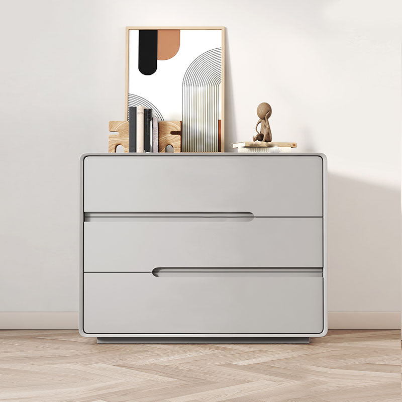 Modern tocador doble horizontal tocador de madera para dormitorio